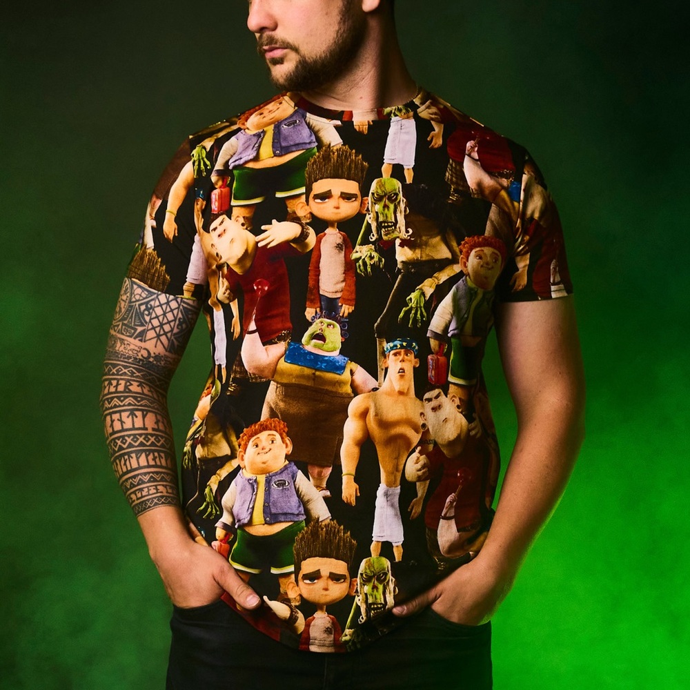 ParaNorman All Over Print T-Shirt size Large - Picture 4 of 4